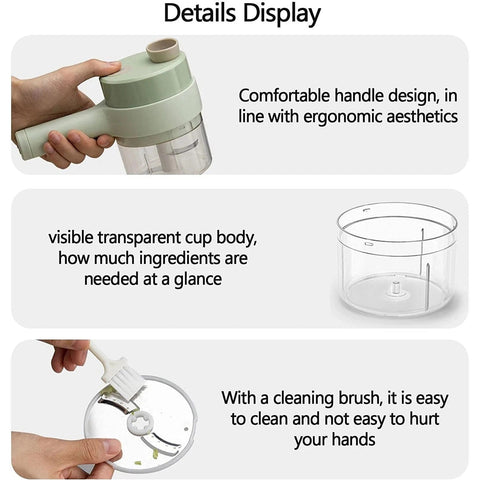 Handheld Food Chopper | Manual Vegetable & Onion Chopper – UAE
