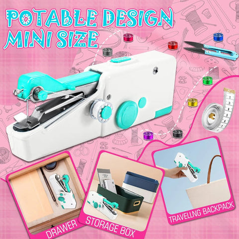Portable Stitch Machine in UAE – Handheld Sewing Machine for Quick Repairs, Battery or USB Powered Mini Stitcher