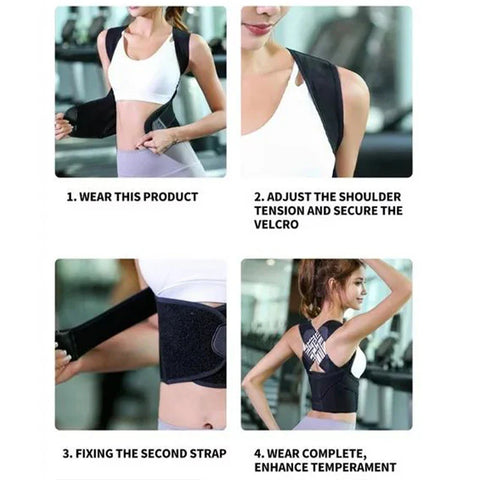 Posture Corrector Therapy Shoulder Belt | Back & Shoulder Support – UAE