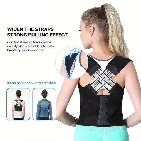 Posture Corrector Therapy Shoulder Belt | Back & Shoulder Support – UAE