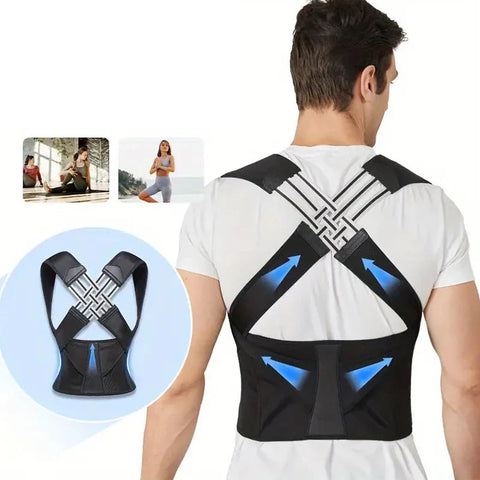 Posture Corrector Therapy Shoulder Belt | Back & Shoulder Support – UAE