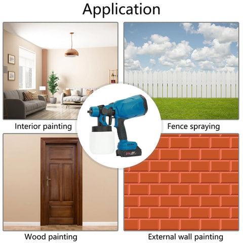 Electric Portable Paint Sprayer Gun for Walls, Doors & Furniture – UAE Market