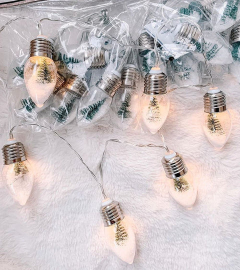 Christmas Tree LED Light String – Battery Operated Decorative Fairy Lights UAE