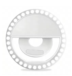 Clip-On Selfie Ring Light – Portable LED Phone Light for Photos & Videos – UAE