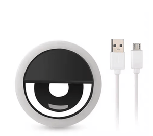 Clip-On Selfie Ring Light – Portable LED Phone Light for Photos & Videos – UAE