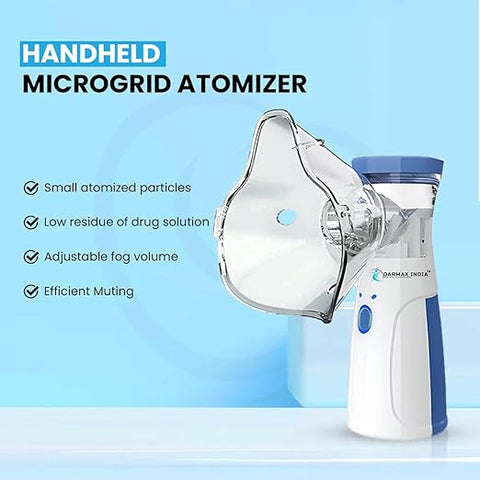 Portable Mesh Nebulizer Machine in UAE – Quiet & Rechargeable Inhaler for Adults & Children | Home & Travel Use