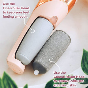 Electric Pedicure Foot File Callus Remover – Rechargeable Foot Care Device for Smooth Heels – UAE