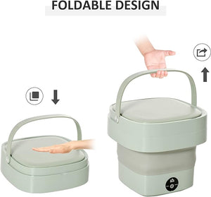 Foldable Mini Laundry Machine – Portable Compact Washing Machine for Travel & Small Homes – UAE