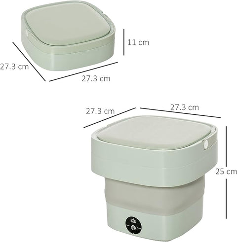 Foldable Mini Laundry Machine – Portable Compact Washing Machine for Travel & Small Homes – UAE