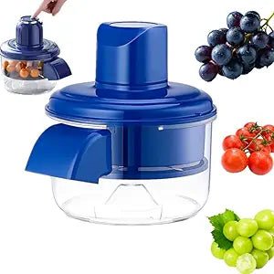 Fruit and Vegetable Peeler in UAE – Manual Kitchen Tool with Transparent Bowl for Apples, Carrots, Potatoes & More