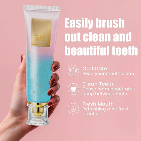 Nicotinamide Whitening Toothpaste | Brighten Teeth & Remove Stains – UAE