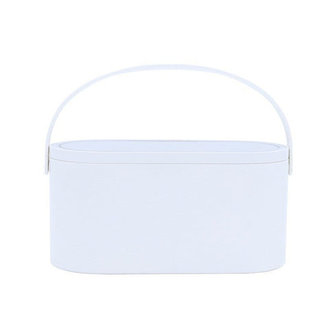 Portable LED Light Storage Box Beauty And Makeup Mirror