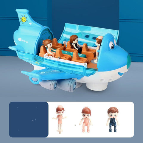 Simulation Model 360° Rotating Music Light Children’s Toy Airplane in UAE – Remote Control Somatosensory Toy for Boys & Girls (Ages 4–6)