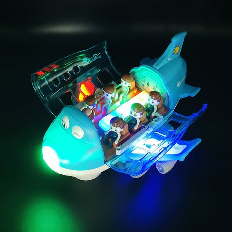 Simulation Model 360° Rotating Music Light Children’s Toy Airplane in UAE – Remote Control Somatosensory Toy for Boys & Girls (Ages 4–6)