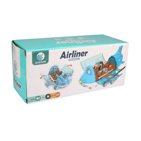 Simulation Model 360° Rotating Music Light Children’s Toy Airplane in UAE – Remote Control Somatosensory Toy for Boys & Girls (Ages 4–6)