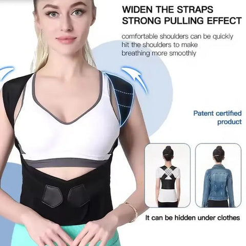 Posture Corrector Therapy Shoulder Belt | Back & Shoulder Support – UAE